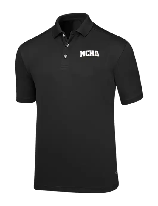 Callaway Core Black Performance Polo w/NCHA Logo