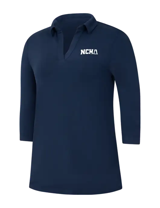 Navy Womens Luxe Knit Tunic w/NCHA Logo