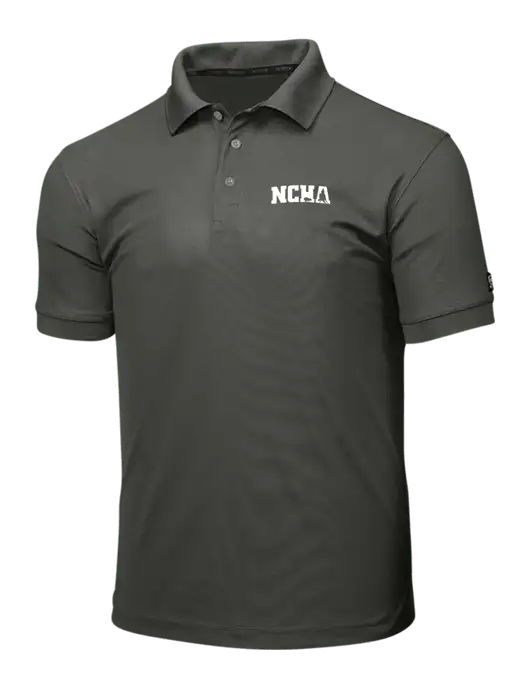 OGIO Medium Grey Caliber 2.0 Polo w/NCHA Logo