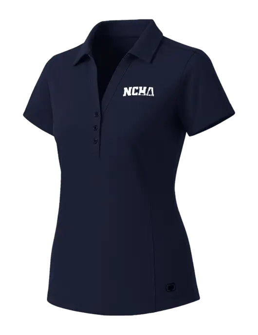 OGIO Womens Navy ONYX Polo w/NCHA Logo