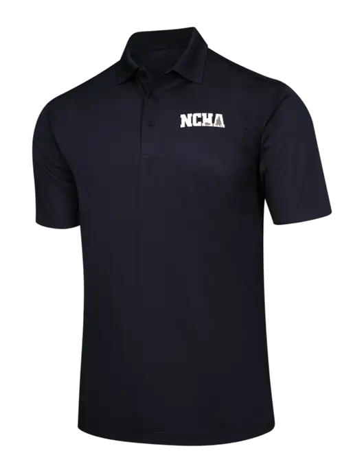Black Micropique Sport-Wick Polo w/NCHA Logo