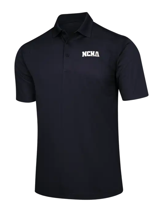 Black Micropique Sport-Wick Polo w/NCHA Logo