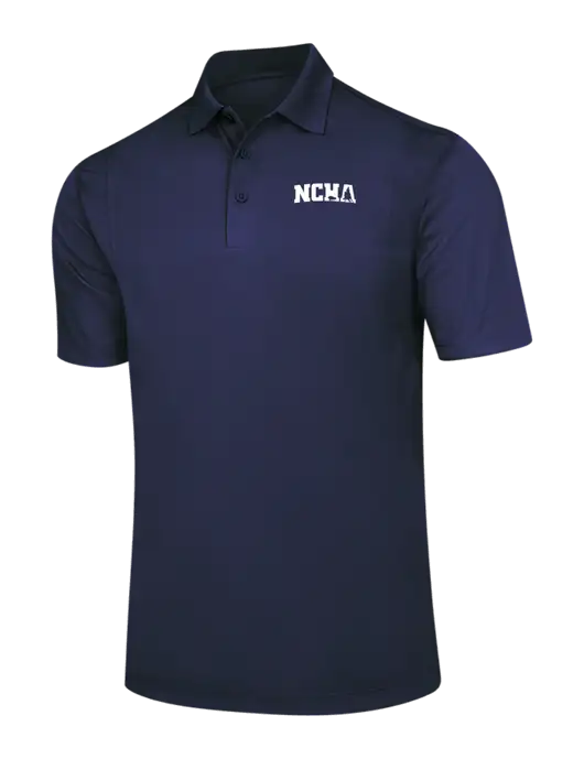 Navy Micropique Sport-Wick Polo w/NCHA Logo