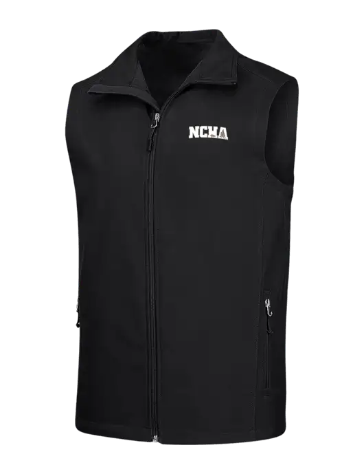 Black Core Soft Shell Vest w/NCHA Logo