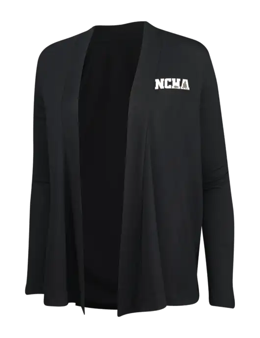 Black Womens Concept Cardigan w/NCHA Logo