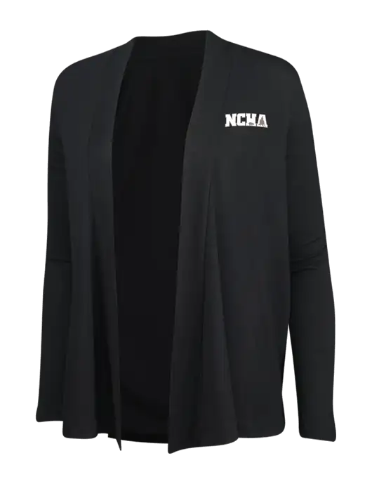 Black Womens Concept Cardigan w/NCHA Logo