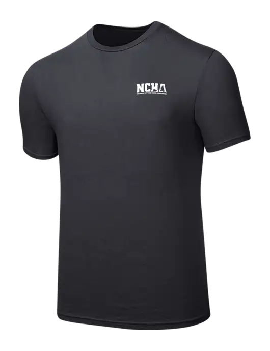 Seriously Soft Charcoal T-Shirt w/NCHA Logo