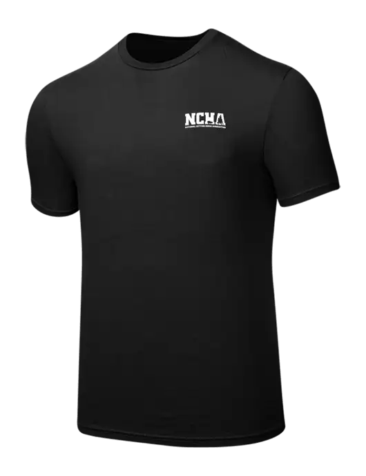 Seriously Soft Black T-Shirt w/NCHA Logo