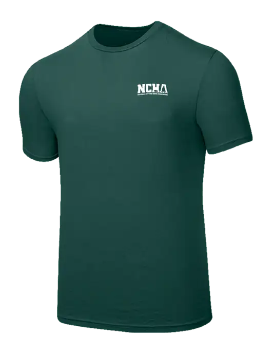 Seriously Soft Dark Green T-Shirt w/NCHA Logo