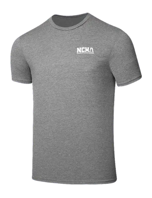 Seriously Soft Grey Frost T-Shirt w/NCHA Logo