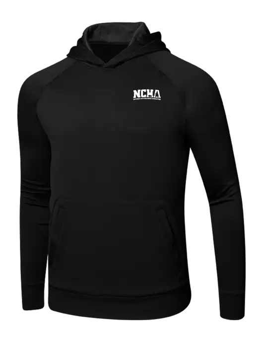 Tech Black Fleece Hooded Sweatshirt w/NCHA Logo
