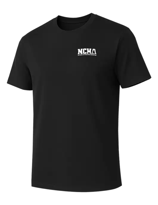 Allmade Deep Black Organic Cotton Tee w/NCHA Logo