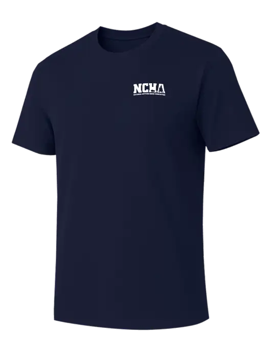 Allmade Dark Navy Organic Cotton Tee w/NCHA Logo
