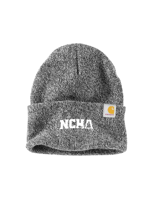 Carhartt Medium Grey Heather Watch Cap 2.0 w/NCHA Logo