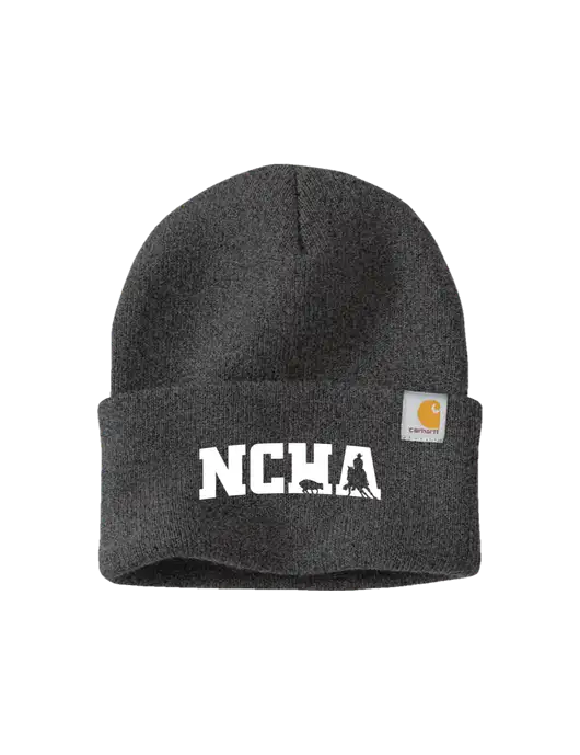 Carhartt Dark Grey Watch Cap 2.0 w/NCHA Logo