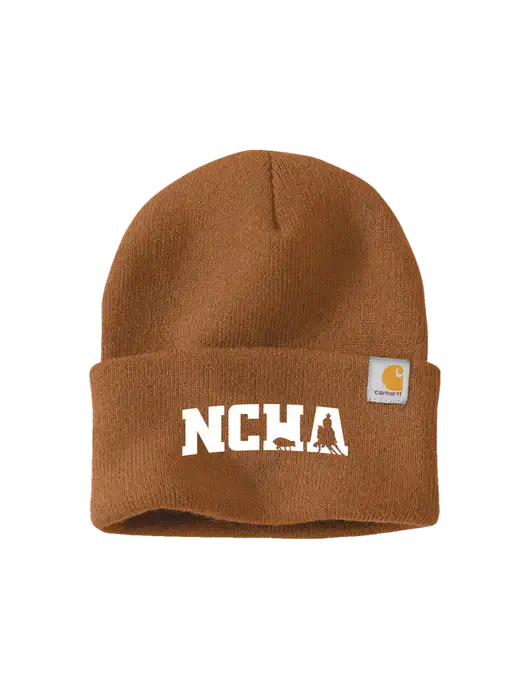 Carhartt Light Brown Watch Cap 2.0 w/NCHA Logo