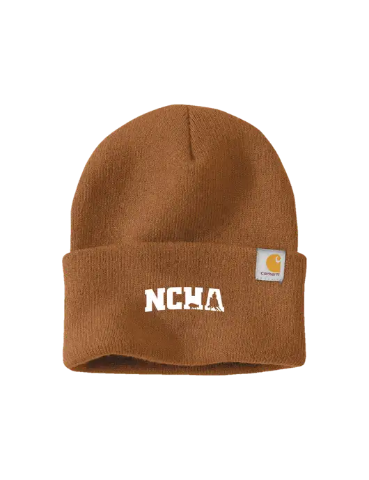 Carhartt Light Brown Watch Cap 2.0 w/NCHA Logo