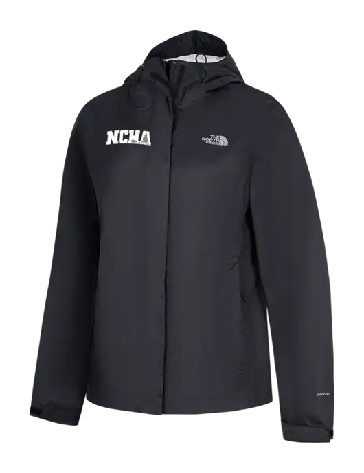 The North Face Womens Black DryVent Rain Jacket w/NCHA Logo