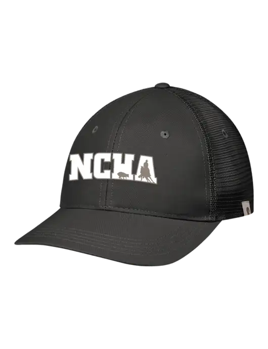 Carhartt Black Trucker Rugged Pro Series Cap w/NCHA Logo