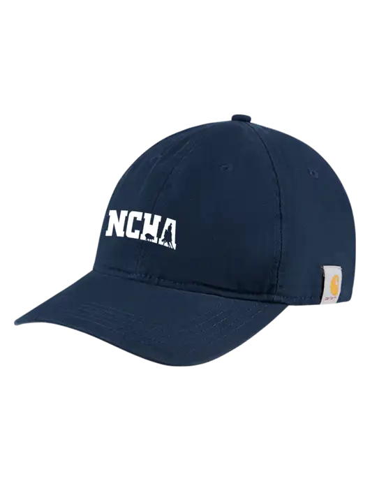 Carhartt Navy Cotton Canvas Cap w/NCHA Logo