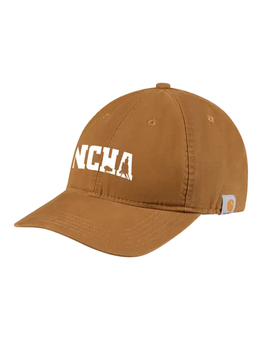 Carhartt Light Brown Cotton Canvas Cap w/NCHA Logo