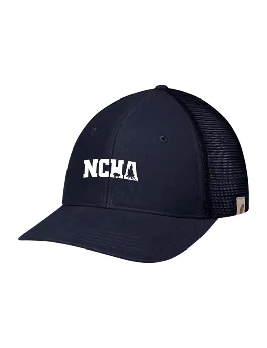 Carhartt Navy Canvas Trucker Cap w/NCHA Logo