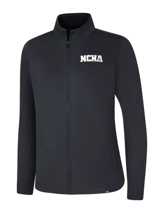 TravisMathew Womens Black Coveside Full-Zip w/NCHA Logo