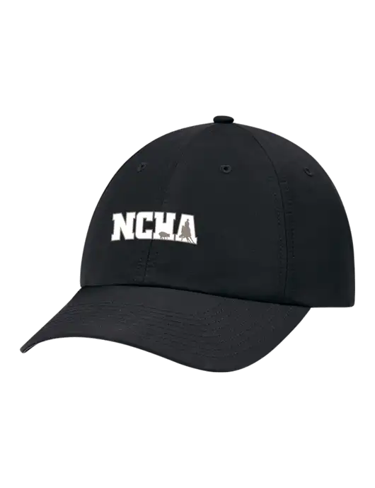 Richardson Relaxed Performance Lite Black Cap w/NCHA Logo