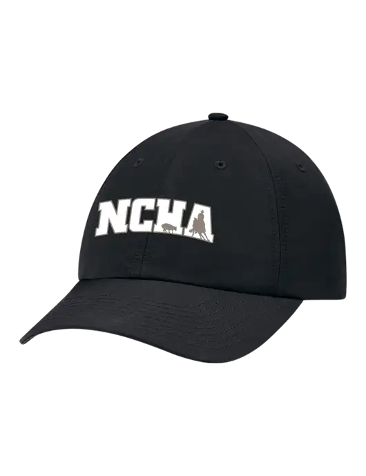 Richardson Relaxed Performance Lite Black Cap w/NCHA Logo