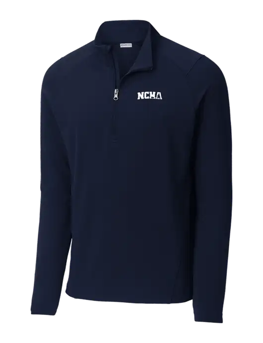 Sport-Wick Flex Fleece Dark Navy 1/4-Zip w/NCHA Logo
