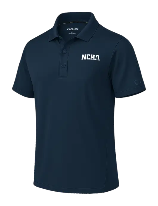 OGIO Envision Dark Navy Polo w/NCHA Logo