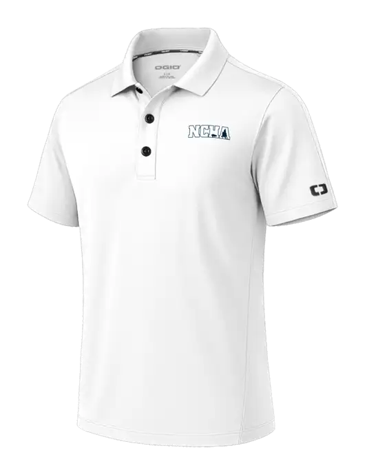 OGIO Envision White Polo w/NCHA Logo
