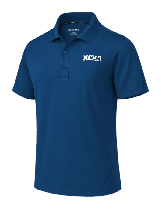 OGIO Envision Light Navy Polo w/NCHA Logo