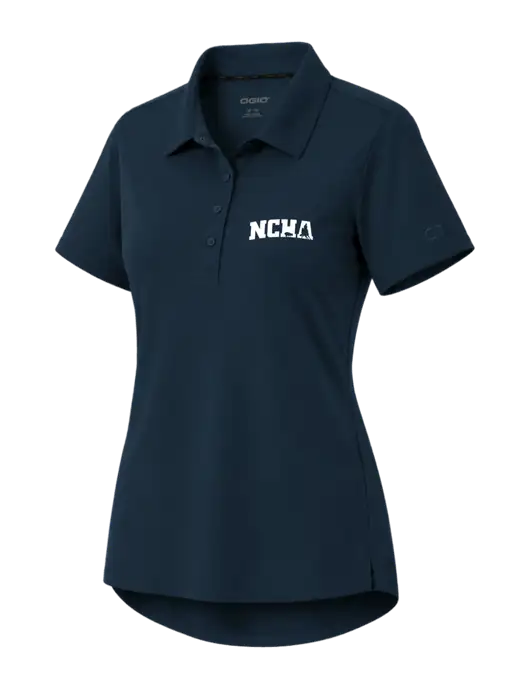 OGIO Womens Envision Dark Navy Polo w/NCHA Logo