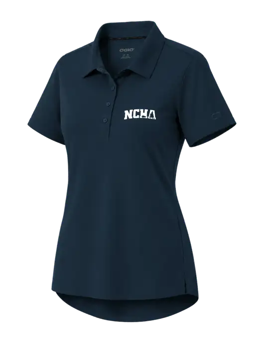 OGIO Womens Envision Dark Navy Polo w/NCHA Logo