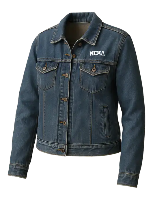 Womens Denim Jacket w/NCHA Logo