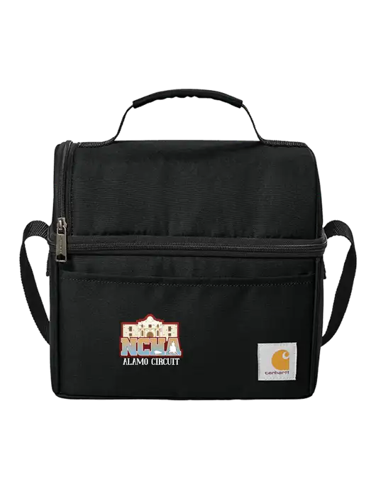 Carhartt Black Lunch 6-Can Cooler w/NCHA Alamo Circuit Logo