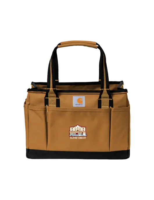 Carhartt Light Brown Utility Tote w/NCHA Alamo Circuit Logo